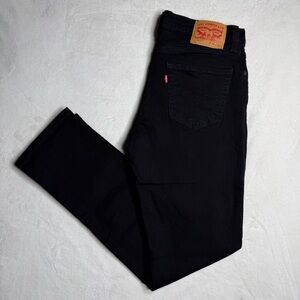 Levi’s Levi Strauss Original 511 Slim Fit Straight Black Jeans Men’s Size 34x32